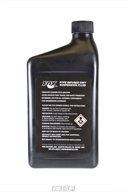 Мастило FOX Suspension Fluid 5 wt Teflon Infused 946ml