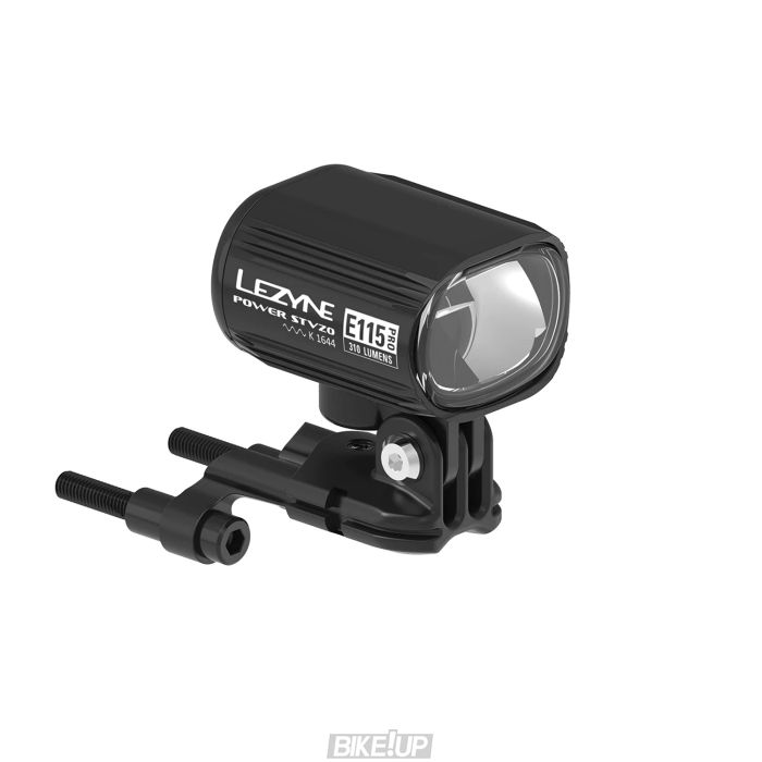Переднє світло для електровелосипеда Lezyne EBIKE POWER STVZO PRO E115 SWITCH Чорний 310 люменів Y14