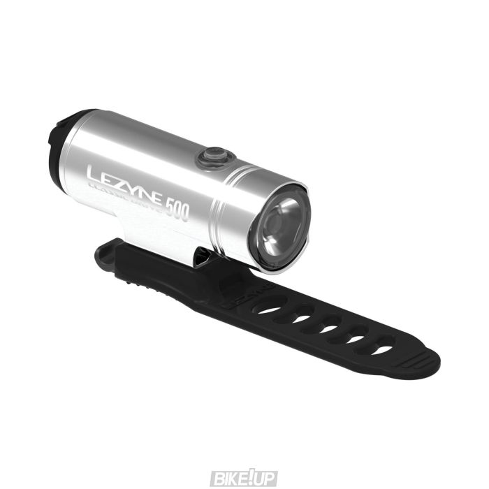Переднє світло Lezyne CLASSIC DRIVE Сріблястий 500 люменівів Y13