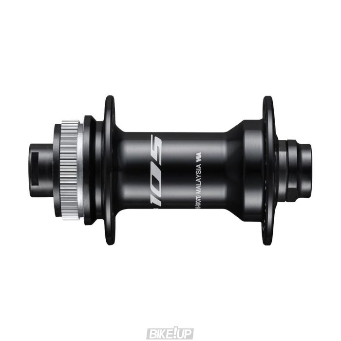 Втулка передня HB-R7070 105, 32отв. 12мм THRU TYPE OLD: 100мм CENTER LOCK, чорн