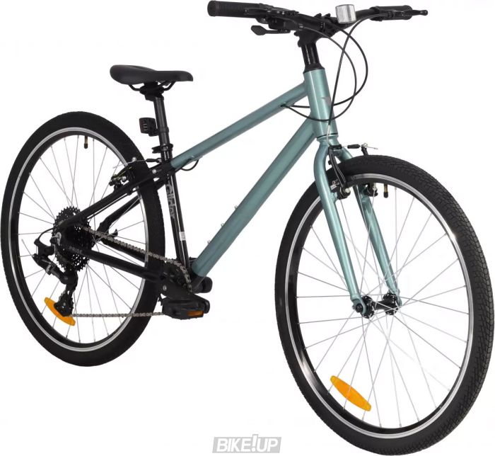 Велосипед 26" PRIDE Glider 6.1 2025 Чорний Блакитний