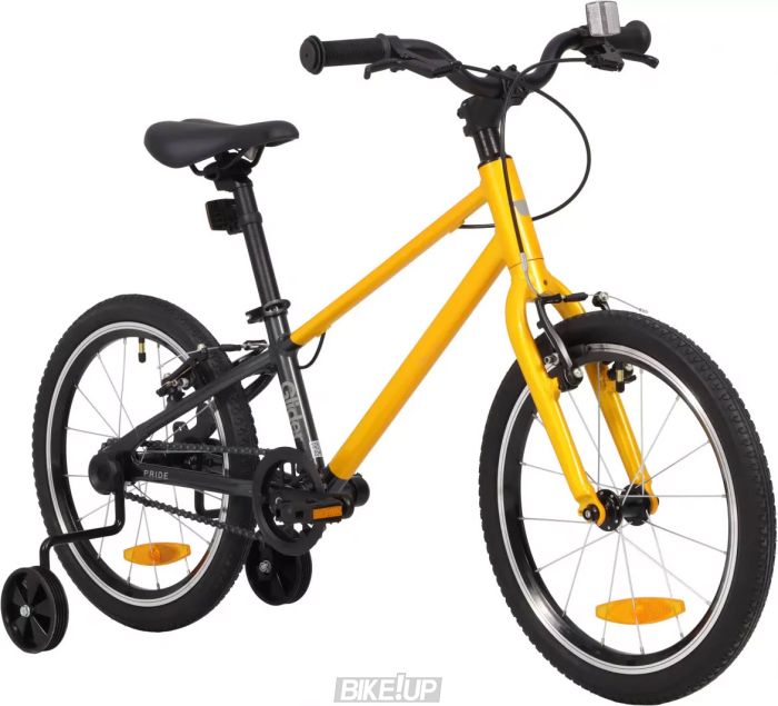 Велосипед дитячий 18" PRIDE Glider 18 Жовтий
