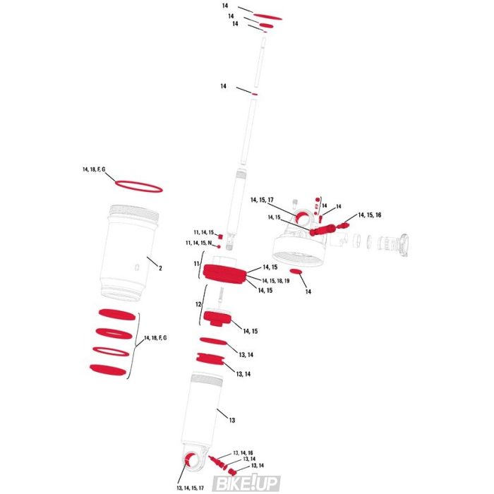 Сервисные запчасти SERVICE KIT FULL 2011 MONARCH RT3/RT/R
