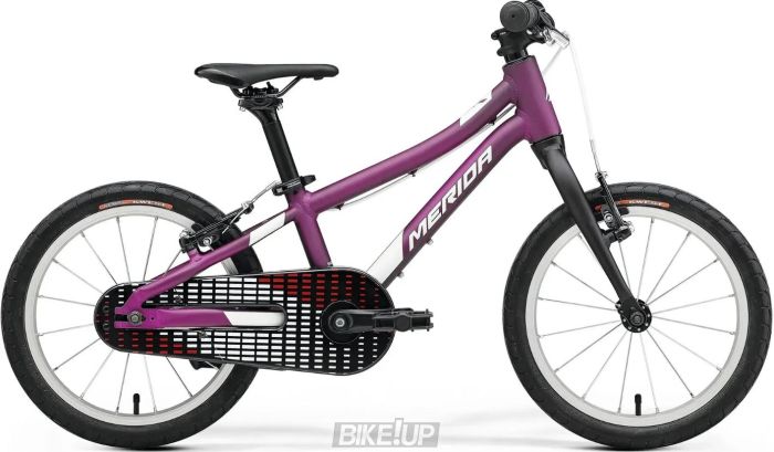 Велосипед дитячий 16" MERIDA Matts J.16 Matt Purple White Red