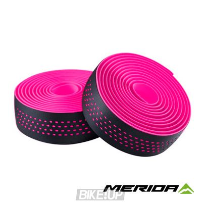 Ручки керма Bartape/Soft P Black w/ Pink dots 2100mm, 30mm Shock absorption material, incl. end-plugs