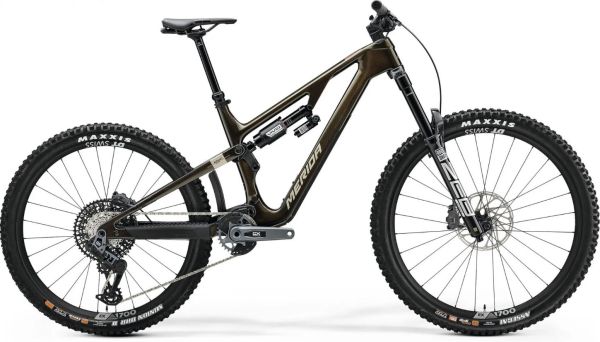 Велосипед двопідвіс MERIDA One-Sixty 8000 Guarded Gold