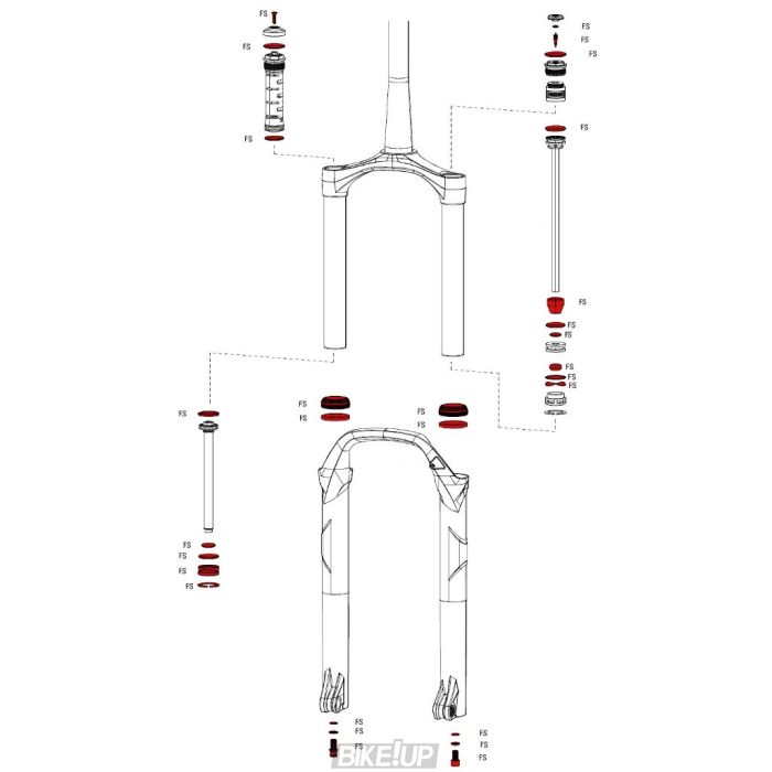Сервисные запчасти SERVICE KIT FULL BLUTO A1