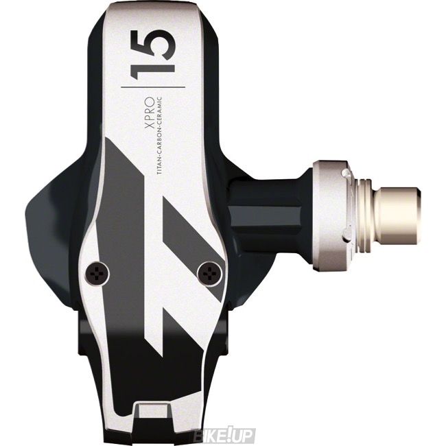 Педалі контактні TIME XPro 15 road pedal, including ICLIC free cleats, Black/White