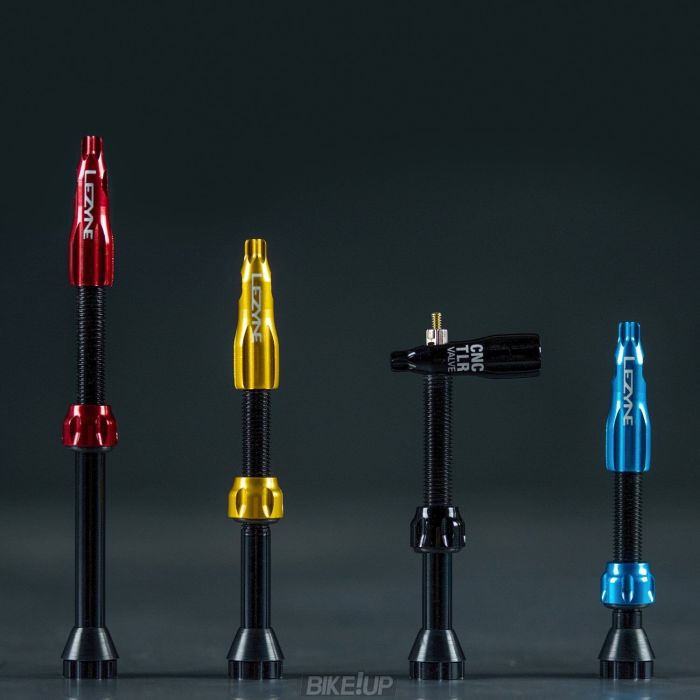 Ніпель для безкамерки Lezyne CNC TLR VALVE 44MM Блакитний Y14