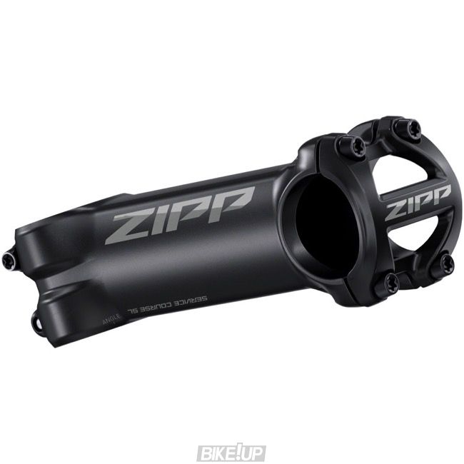 Винос ZIPP Stem Service Course SL-OS 6° 80mm 1.125-1.25 Matte Black w/ Gloss Logos, Universal Faceplate B2