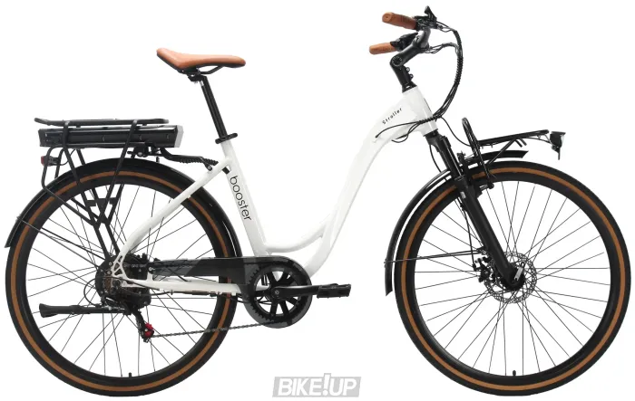 Электровелосипед 28’’ BOOSTER Stroller 350W White