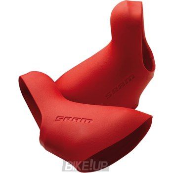 Гумові накладки на дуали SRAM for Doubletap Levers Red, Пара