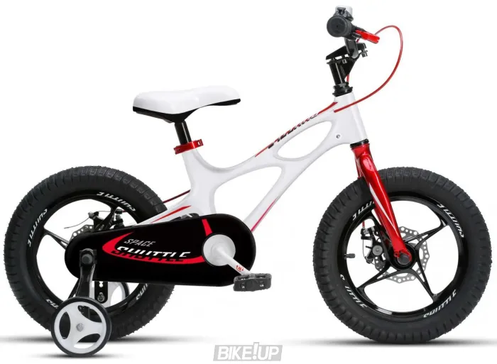 Велосипед дитячий 14" ROYALBABY Space Shuttle OFFICIAL UA Білий