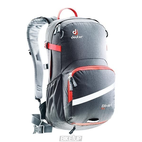 Рюкзак DEUTER Bike I 14 колір 4906 graphite-papaya