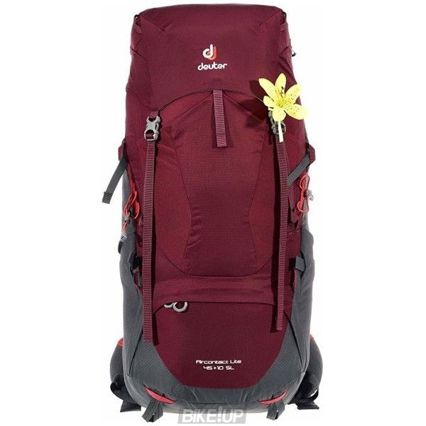 Рюкзак DEUTER Aircontact Lite 45+10 SL колір 5423 maron-graphite