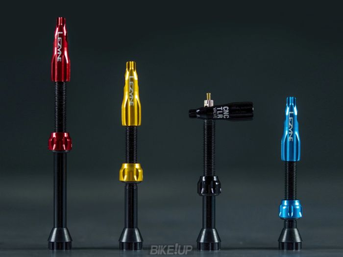 Ніпель для безкамерки Lezyne CNC TLR VALVE 80MM Блакитний Y14