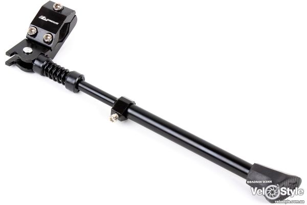 Підніжка Longus BACK AL 24/28", кріплення на перо рами, чорний