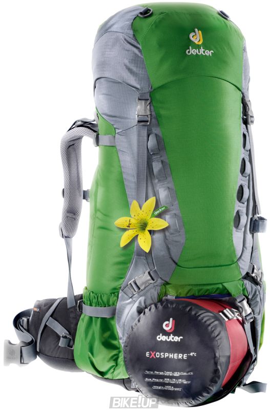 Рюкзак Deuter Aircontact 50+10 SL цвет 2404 emerald-titan