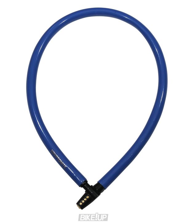 велозамок кабель KRYPTONITE KEEPER 665 6x65 синій кодовий замок