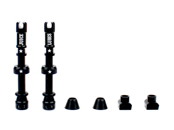 Ніпелі безкамерні Juice Lubes Black 48mm