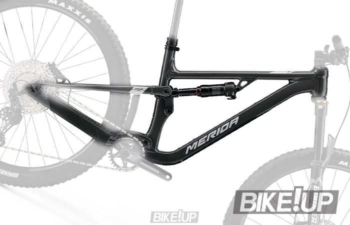 Рама MERIDA ONE-FORTY 700-FRMW/SHOCK,LONG,COOL GREY(SILVER)