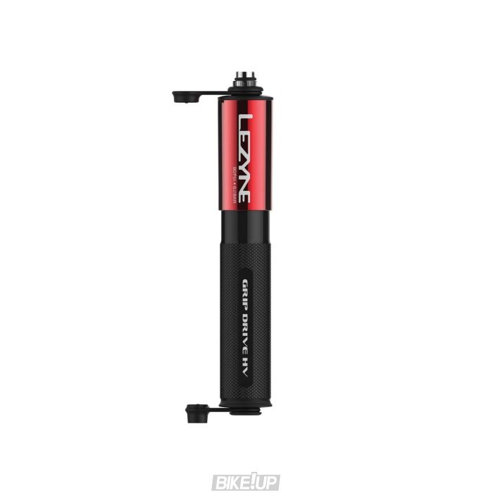 Ручний насос Lezyne GRIP DRIVE HV - S Червоний 120psi Y14