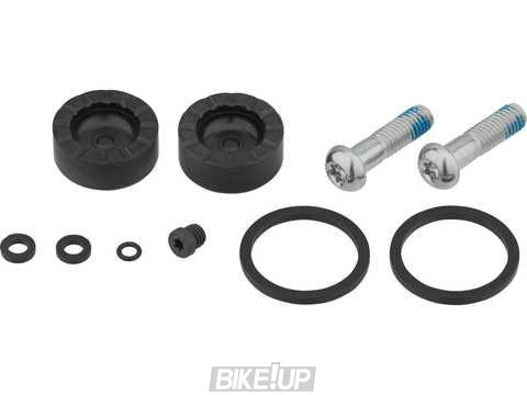 Сервісний набір гальм DISC BRAKE CALIPER PISTON SERVICE KIT - (INCLUDES 2 PISTONS, 2 PISTON BOLTS, SEALS, BLEED SCREW & O-RINGS) - RIVAL AXS D1