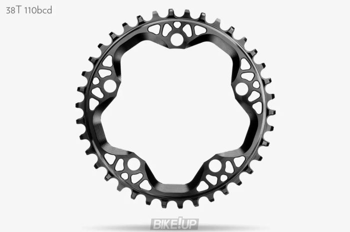 CX 130BCD зірка шатунів, 38T, Black