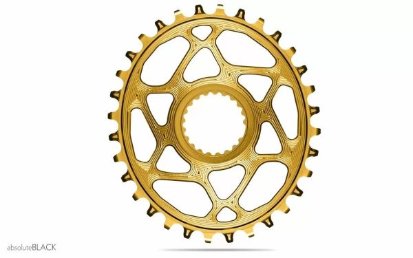 Oval XTR M9100 Direct Mount зірка шатунів, 36T, Gold