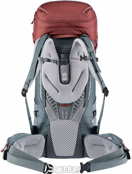 Рюкзак Deuter Aircontact 40 + 10 SL колір 5214 redwood-teal
