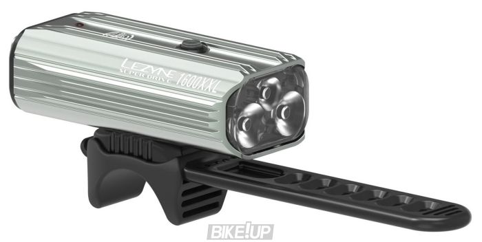 Переднє світло Lezyne SUPER DRIVE 1600XXL Сріблястий 1600 люменів Y13