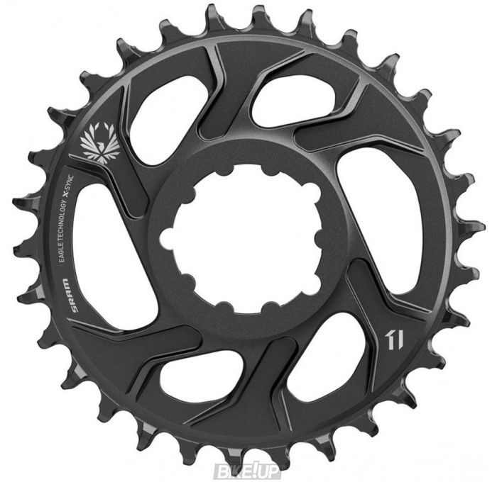 Звезда CR X-SYNC EAGLE 30T DM -4 OFFSET BLK