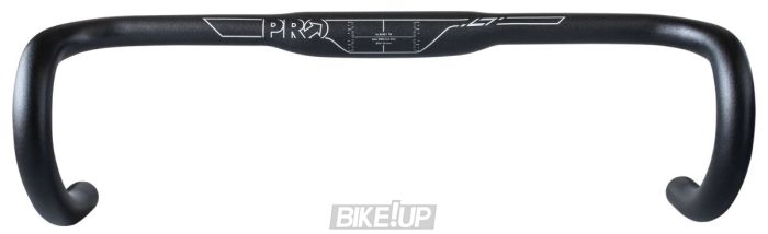 Кермо PRO шосейне ерго LT 42cm/31.8mm, чорне