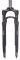 Вилка RockShox Paragon RL - Solo Air 65 700c вісь 9mm, Чорний, TurnKey Шток 1 1/8" V-brake
