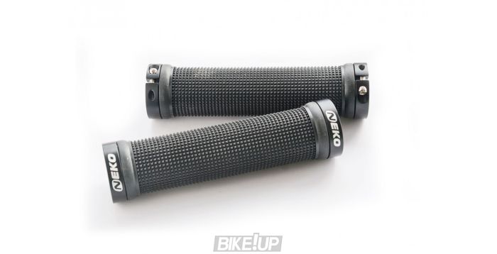 Грипсы с 2мя замками NEKO NKG-1077 128мм черные