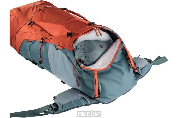 Рюкзак Deuter Aircontact Lite 60 + 10 SL колір 5212 paprika-teal