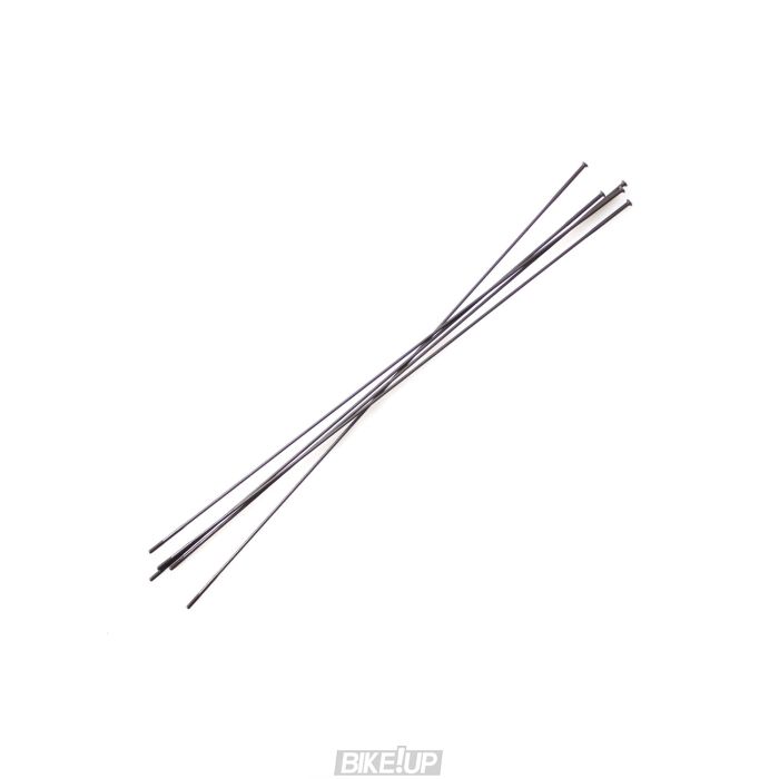 SPOKE,SS,S.P.2.0/1.5,284MM,BLK,5PAK