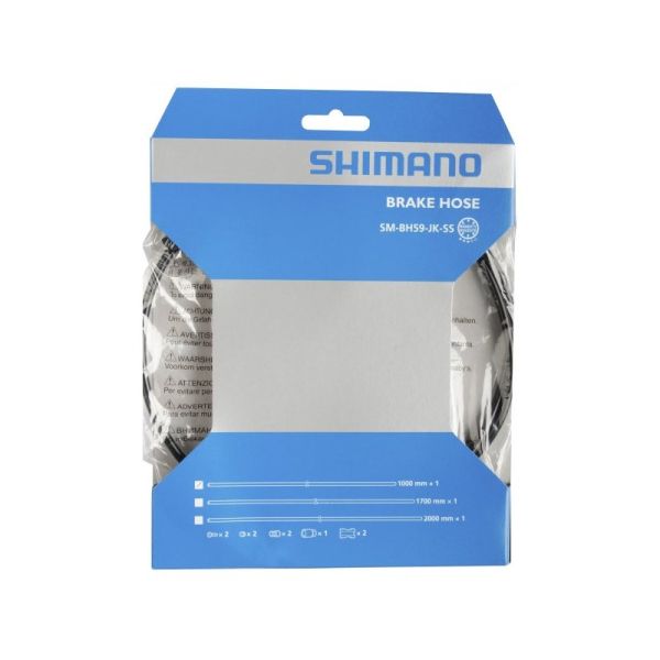 Гідролінія SM-BH59 для диск гальм, 1000мм з комплектом з'єднання, чорн