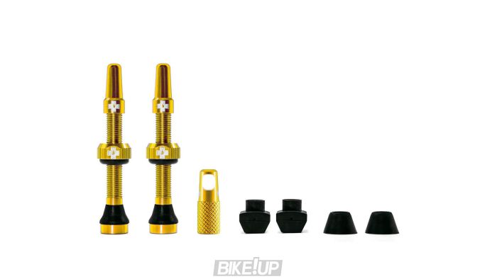 вентилі для бескамерних коліс MUC-OFF 44mm золотий