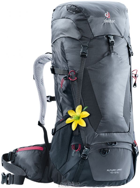 Рюкзак DEUTER Futura Vario 45+10 SL колір 4701 graphite-black