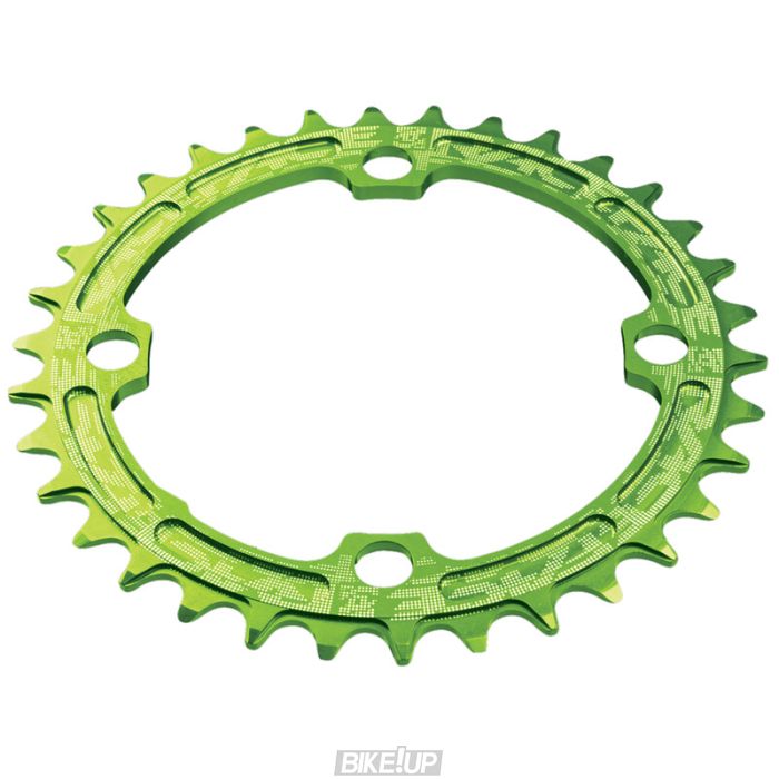Зірка RaceFace CHAINRING,NARROW WIDE,104X30,GRN,10-12S