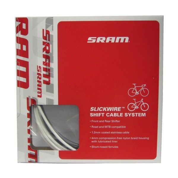 Тросик SLICKWIRE SLICKWIRE SHIFT CABLE KIT 4MM WHT