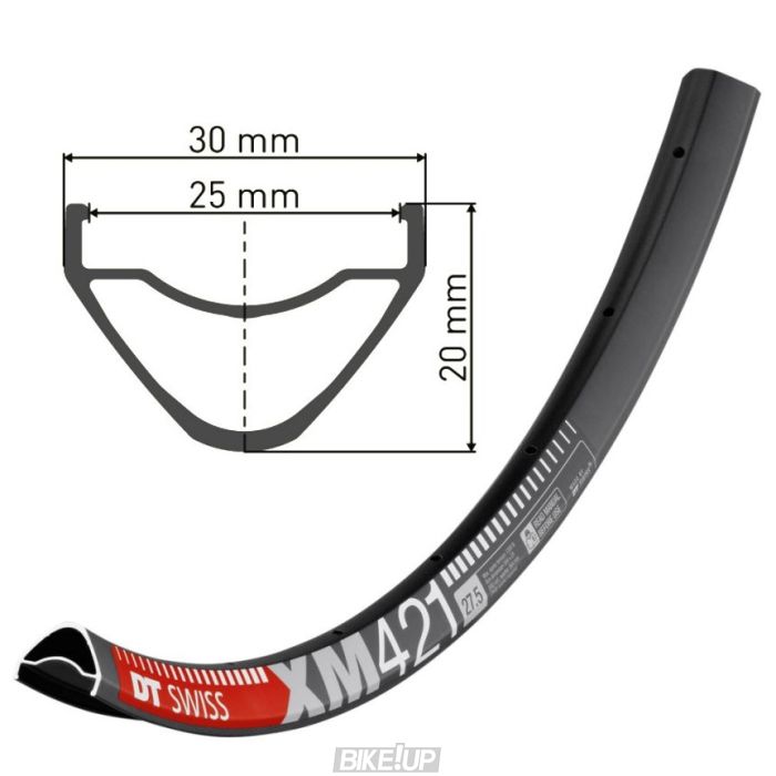 Обід DT SWISS XM 421 27x25 DISK BRAKE 28отв.