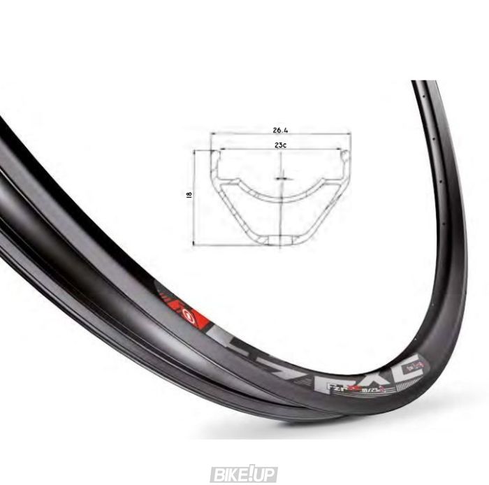 Обід Mach1 FZR XC  27,5" DISC 32отв., ETR, чорний