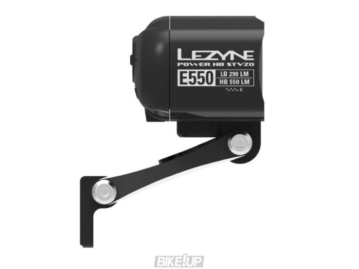 Переднє світло для електровелосипеда Lezyne EBIKE POWER HB STVZO E550 Чорний 800 люменів Y15