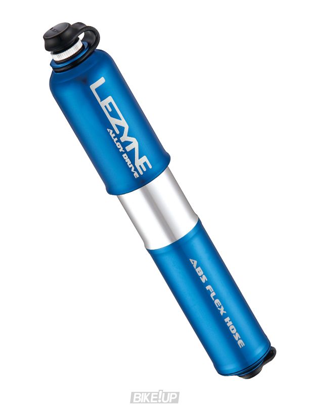 Ручний насос Lezyne ALLOY DRIVE - M Блакитний 90psi Y13