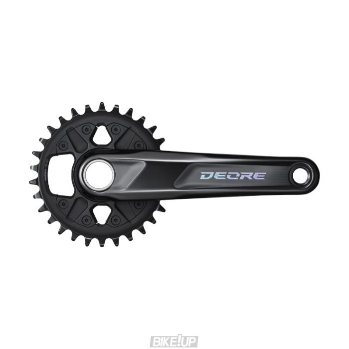 Шатуни FC-M6100-1 DEORE, інтегрована вісь, 175мм 30T 12-шв. CL-52мм без каретки
