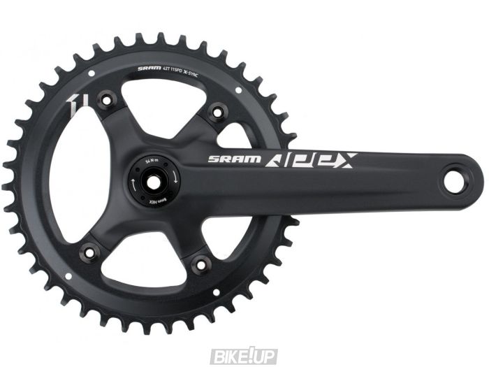 Шатуны APEX AM FC APEX 1 BB30 170 BLK 42T XSYNC