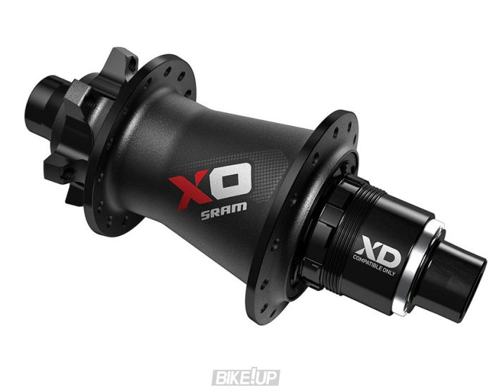 Втулка AM HUB X0 R DISC 12X148B 32H BLK/RD XD