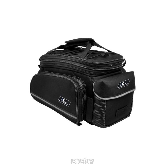 Сумка Longus INCREASER,   на багажник, чорний